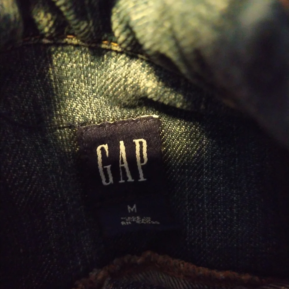 Gap Jean Button up Jacket | Size Medium - Picture 2 of 6
